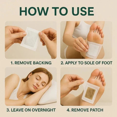 Kinoki Detox Foot Pads – Herbal Cleansing Patches