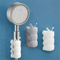 Wall Mount Silicone Suction Cup Shower Arm Holder