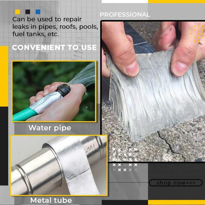 Waterproof Tape for Pipe & Roof Leakage