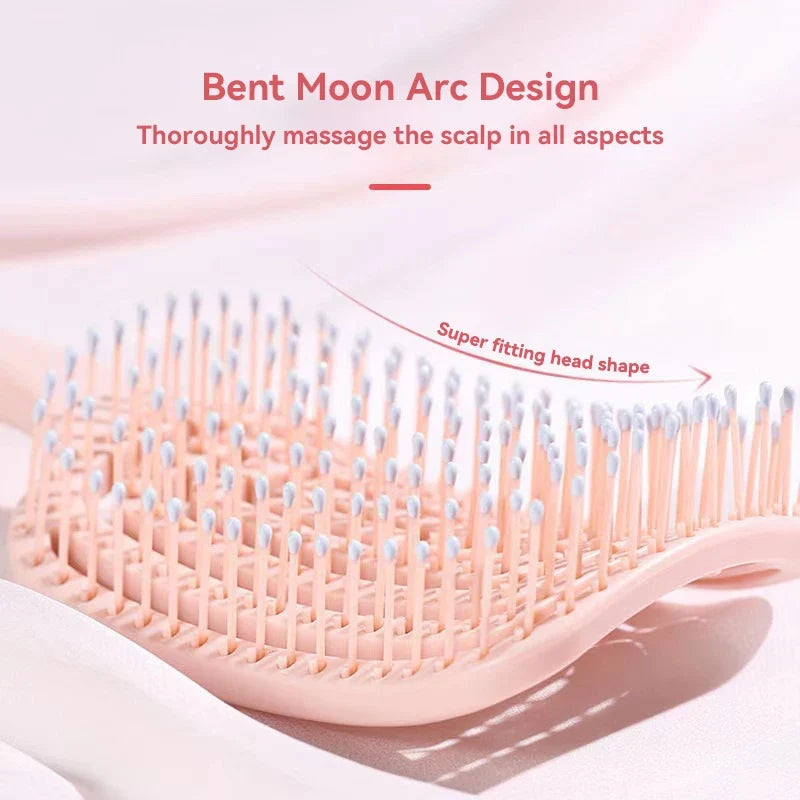 Silicone Detangling Hair Brush