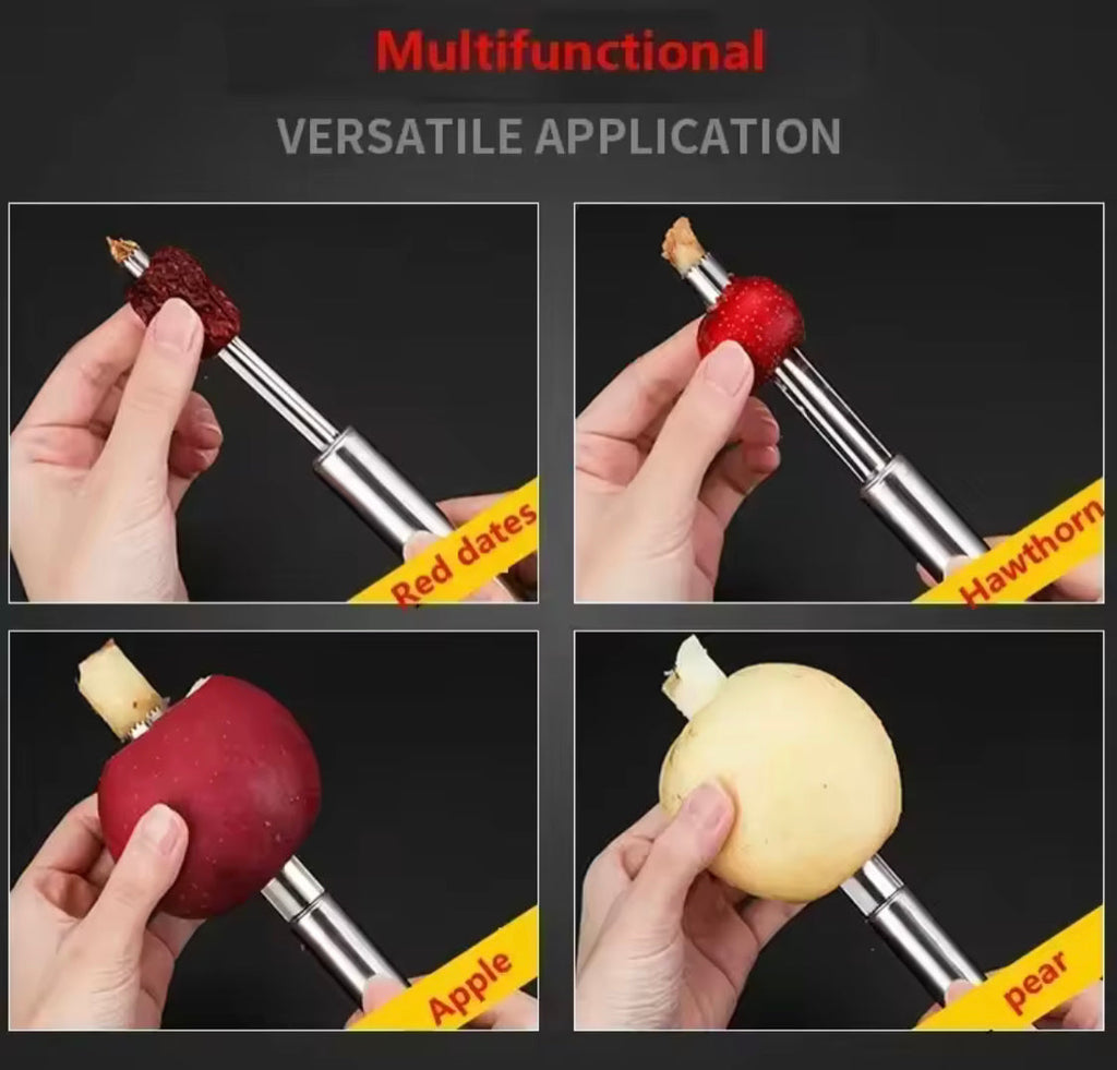 Stainless Steel Fruit & Vegetable Corer