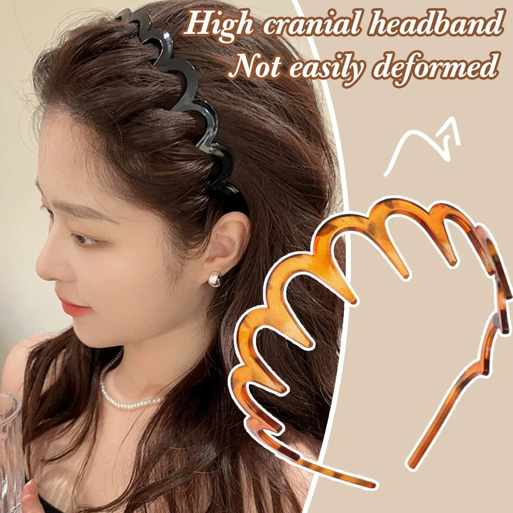 Non Slip Metal Headbands( Pack of 2 )