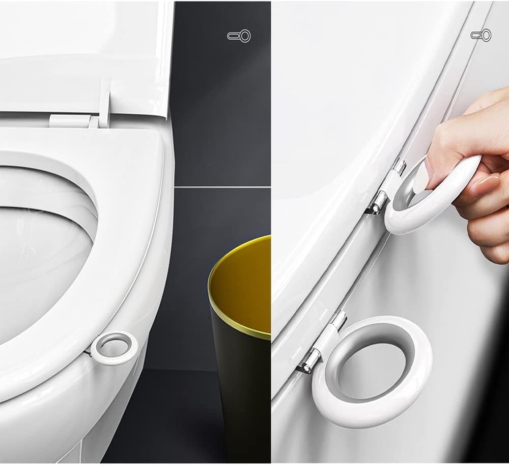 Multi-Function Toilet Seat Handle