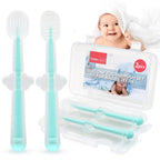 Silicone baby toothbrush