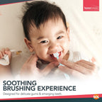 Silicone baby toothbrush