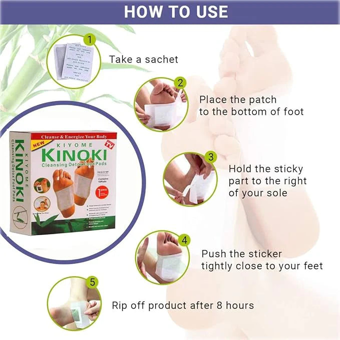 KINOKI DETOX FOOT PADS (IMPORTED)