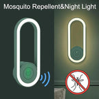 Ultrasonic Mosquito Repellent with LED Light