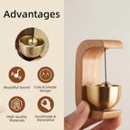 Magnetic Wooden Door Bell