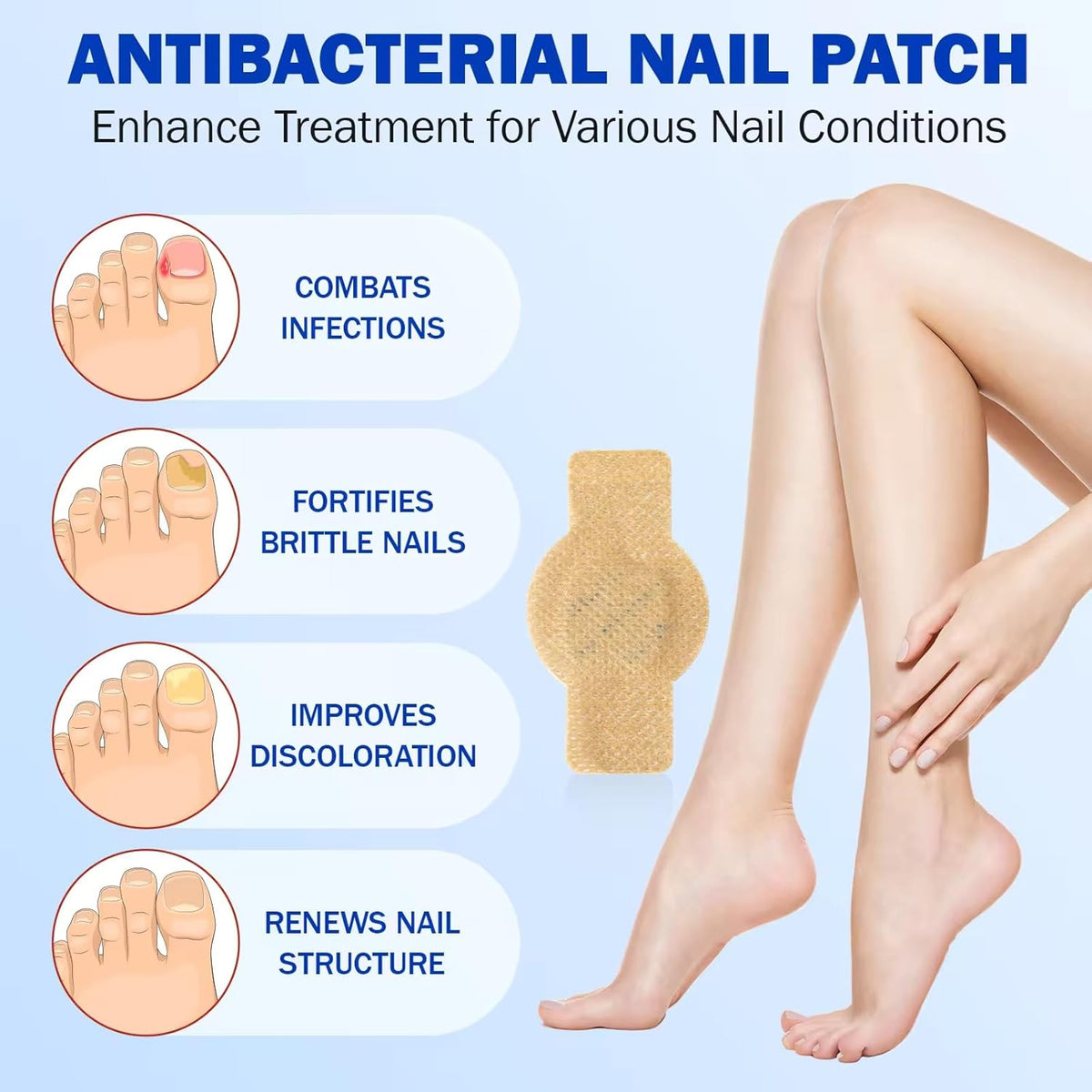 Nighttime Renewal Fungal Nail Patches
