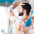 Long bath brush