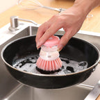 Soap Dispensing Brush