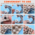 Button Pliers tool kit with buttons