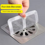 Floor Drain Hair Catcher Sticker 10Pcs