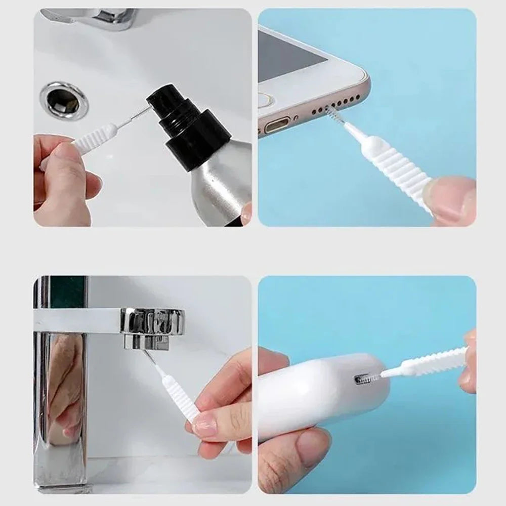10PCS Mini Shower Head Cleaning Brush Set