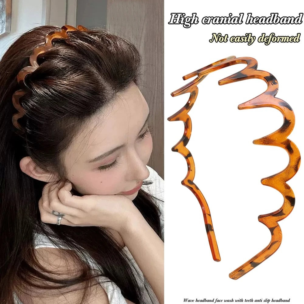 Non Slip Metal Headbands( Pack of 2 )