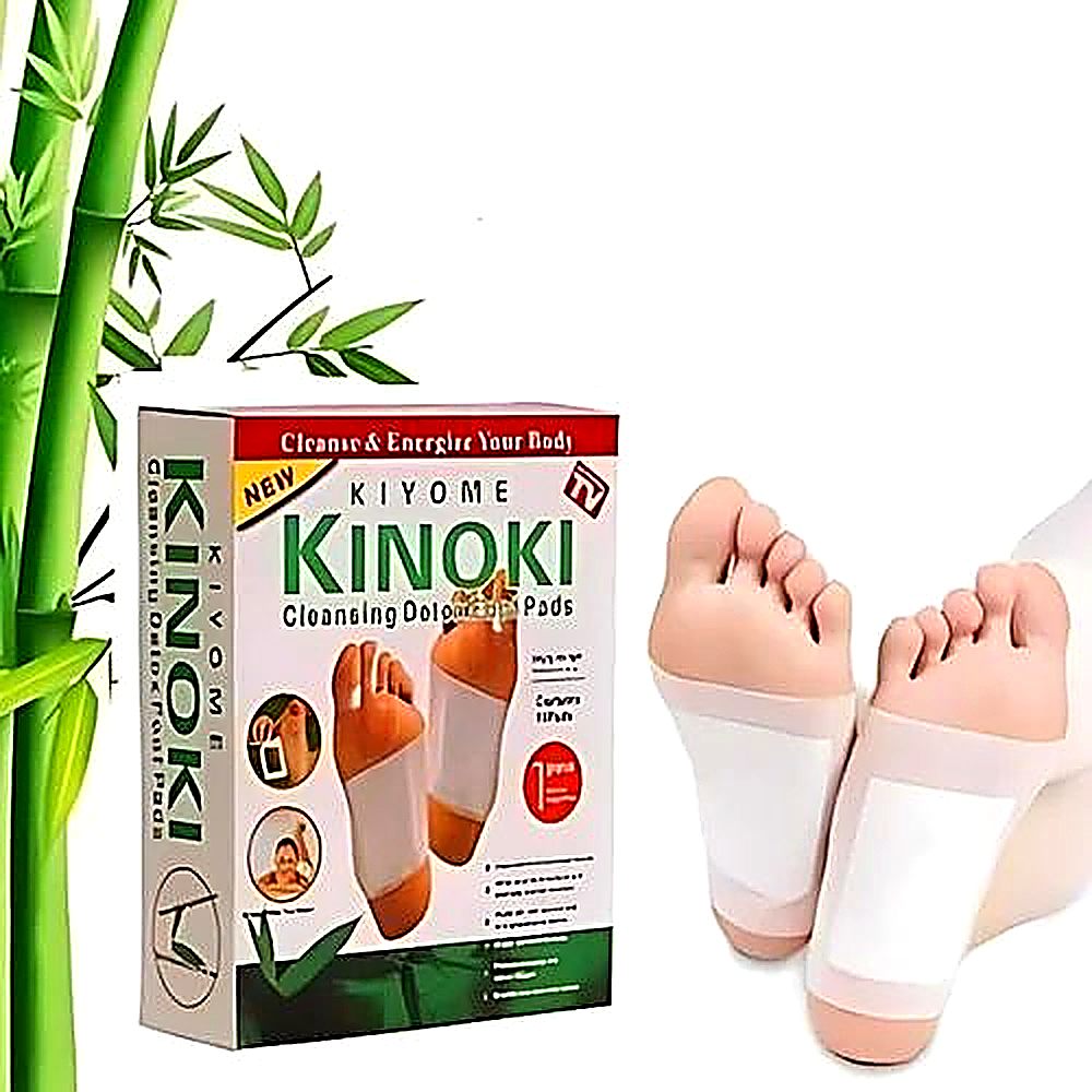 Kinoki Detox Foot Pads – Herbal Cleansing Patches